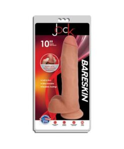 Jock Bareskin Dong W/balls 10 Vanilla