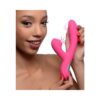 Power Bunny Shudders Suction Vibe Silicone Rechargeable Red
