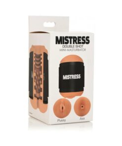 Curve Novelties Mistress Mini Double Stroker Pussy & Ass - Medium