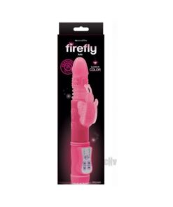 Firefly Lola Thrusting Rabbit Vibrator - Pink