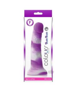 Colours Pleasures Yum Yum 6" Dildo - Purple