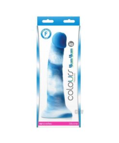 Colours Pleasures Yum Yum 8" Dildo - Blue
