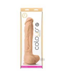 Colours Pleasures 10" Dildo - White