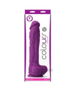 Colours Pleasures 10" Dildo - Purple