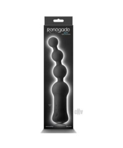 Renegade Quad Vibrating Anal Beads Black