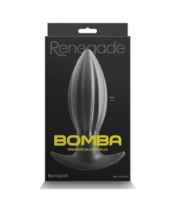 Renegade Bomba Anal Plug Black Medium