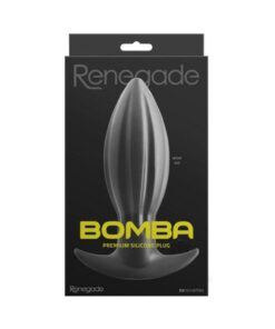 Renegade Bomba Anal Plug Black Large