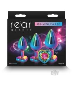 Rear Assets 3-piece Trainer Kit Multicolor Rainbow Heart