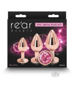 Rear Assets 3-piece Trainer Kit Rose Gold Pink