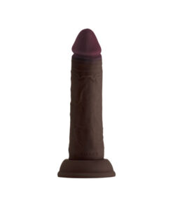 Shaft Model J Liquid Silicone Dong 6.5 In. Mahogany