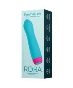 Femme Funn Rora Rotating Bullet - Turquoise
