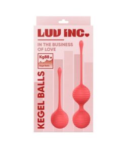 Luv Inc KG88 Kegel Balls Set Coral