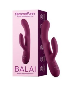 Femmefunn Balai Dual Stimulator Dark Fuchsia