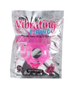 Powerbullet Vibrating Cockring Butterfly Pink