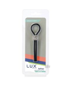 Lux Active Tether Adjustable Cock Tie Silicone Black