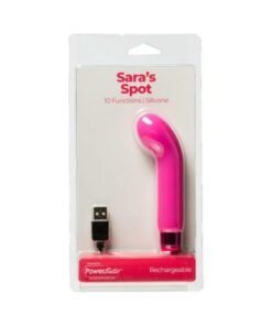 Sara's Spot Rechargeable Bullet With Removable G-spot Sleeve Pink