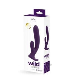 Vedo Wild Rechargeable Dual Vibe Purple