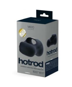 Vedo Hotrod Rechargeable Warming Masturbator Just Black