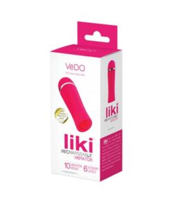 Vedo Liki Rechargeable Flicker Foxy Pink