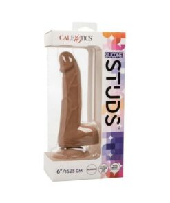Silicone Studs 6 Brown
