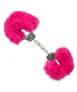 Ultra Fluffy Furry Cuffs Pink
