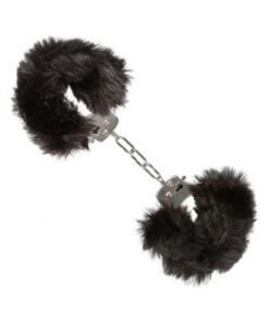 Ultra Fluffy Furry Cuffs Black