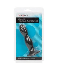 Silicone Ribbed Anal Stud