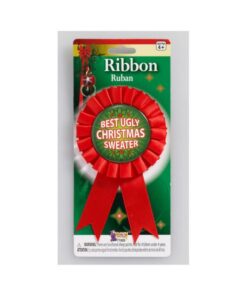 Ugliest Christmas Sweater Award Ribbion