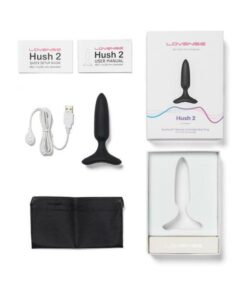 Lovense Hush 2 App-compatible Butt Plug 1 In.