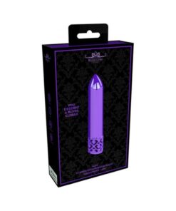 Royal Gems - Glitz - Abs Rechargeable Bullet - Purple