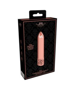 Royal Gems - Glitz - Abs Rechargeable Bullet - Rose Gold