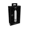 Royal Gems - Glamour - Abs Rechargeable Bullet - Silver
