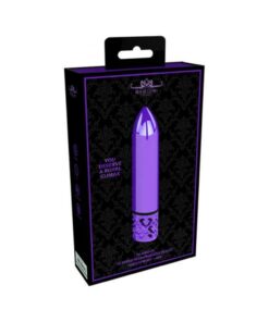 Royal Gems - Glamour - Abs Rechargeable Bullet - Purple