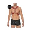 Ouch Harness Men Scott Red L/XL