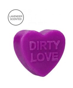 S-line Heart Soap - Dirty Love - Lavender Scented