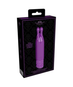 Royal Gems - Twinkle - Silicone Rechargeable Bullet - Purple