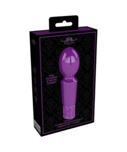 Royal Gems - Brilliant - Silicone Rechargeable Bullet - Purple