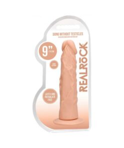 Real Rock Realistic Dildo - 9" - 23 Cm - Vanilla