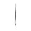Ouch! Urethral Sounding - Metal Dilator - Curved - 6 Mm