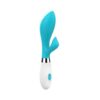 Luna Neon Achelois Ultra-soft Silicone Dual Stimulator Turquoise