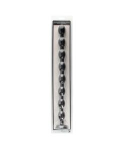 Ouch! Ass Snake Beaded Dildo 19.5 In. Black
