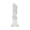 Realrock Non Realistic Dildo W Suction Cup 7in Transparent