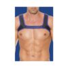 Ouch Neoprene Harness S/m Blue