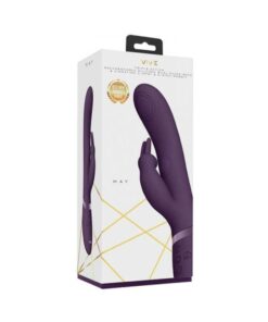 Vive May Dual Pulse Wave Rabbit Purple