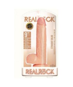 Realrock Straight W/balls 9 Vanilla