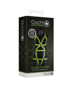 Ouch Full Body Harness S/m Gitd