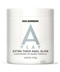 A-play Extra-thick Anal Glide Cushioning Oil-based Formula 4.5 Oz.