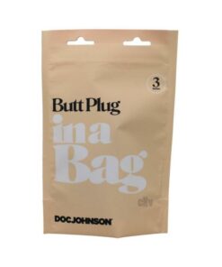 In A Bag Anal Plug 3in Black