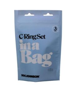 In A Bag Cock Ring Set Black