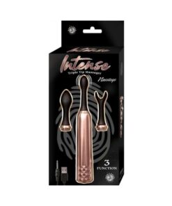 Intense Triple Tip Massager - Rose Gold